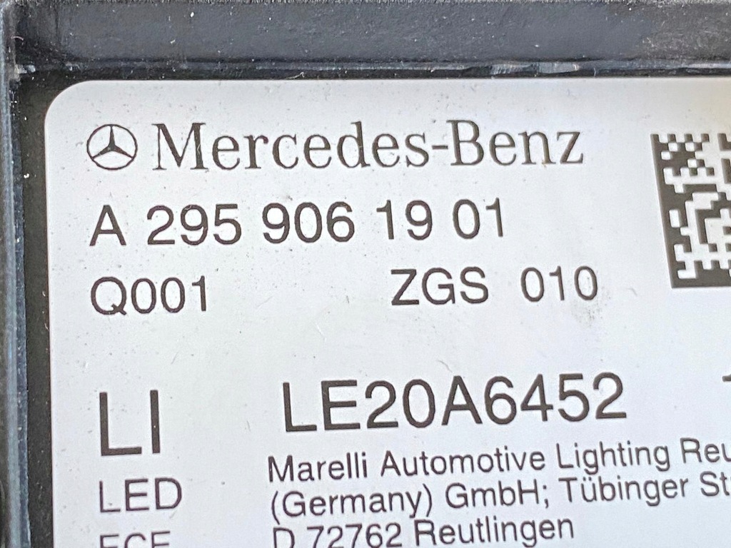 фото №10, Mercedes eqe 295 лампа передня ліва digital led