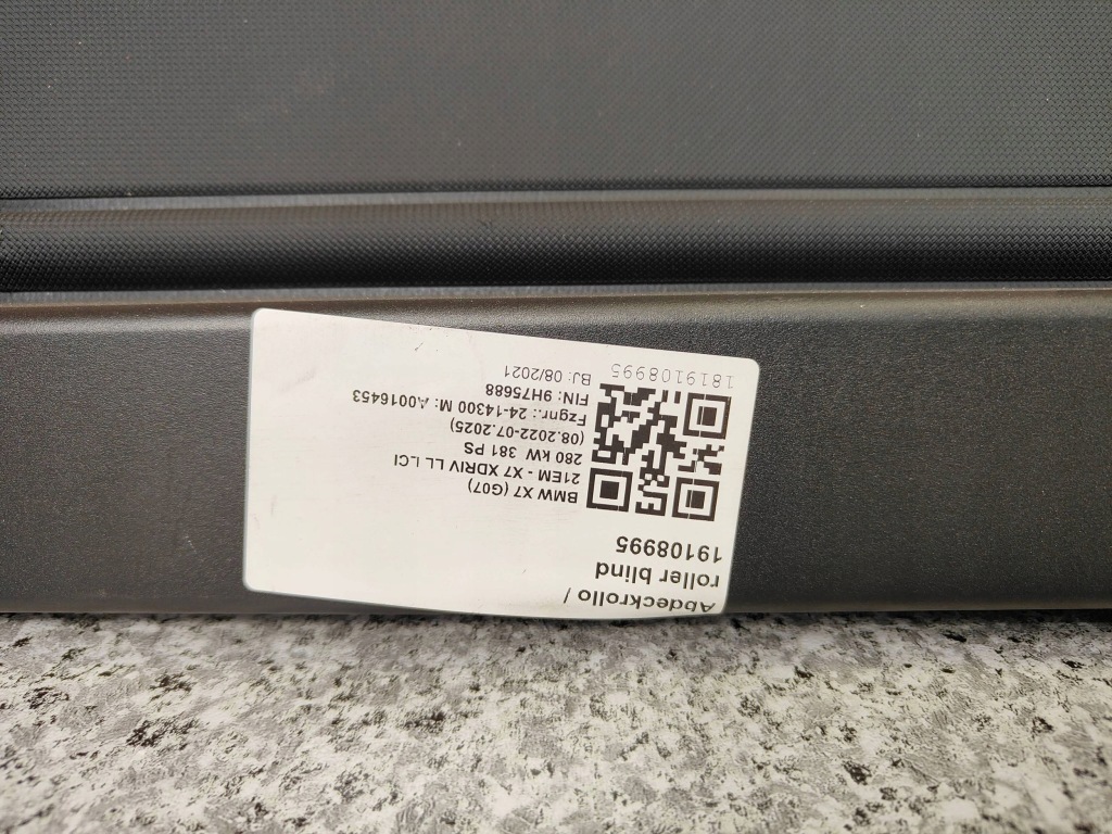 фото №11, Шторка багажника полка задняя задняя bmw x7 g07 czarna m-pakiet 7490440