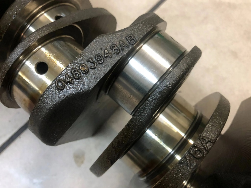 фото №8, Wał коленчатый jeep dodge chrysler pacifica 3.6 v6 04893948ab 05184324ae