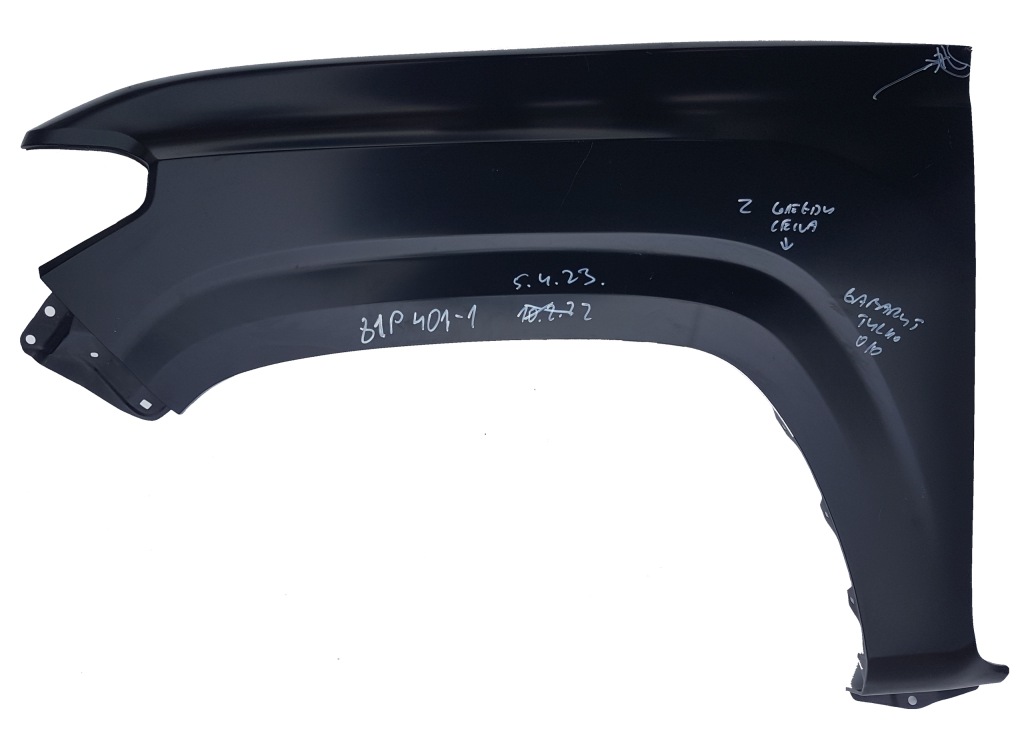 фото №1, Крыло левый toyota tacoma 08.2015- 53812-04120