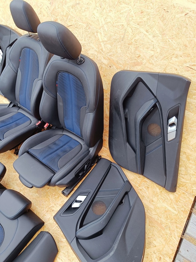 фото №5, Bmw 2 f44 kompletny середина салон сидіння m-pakiet оббивка idealny