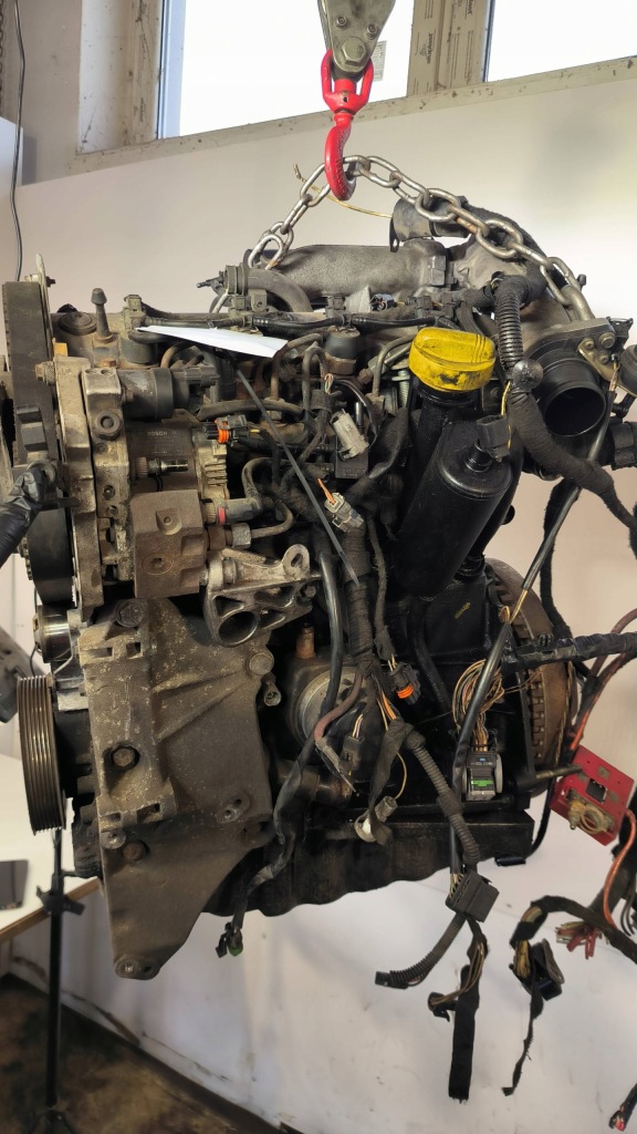 фото №6, Двигун kompletny 1.9 dci f9a renault megane ii