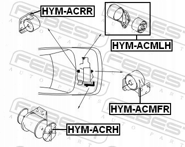 фото №2, Подушка двигателя перед do hyundai accent