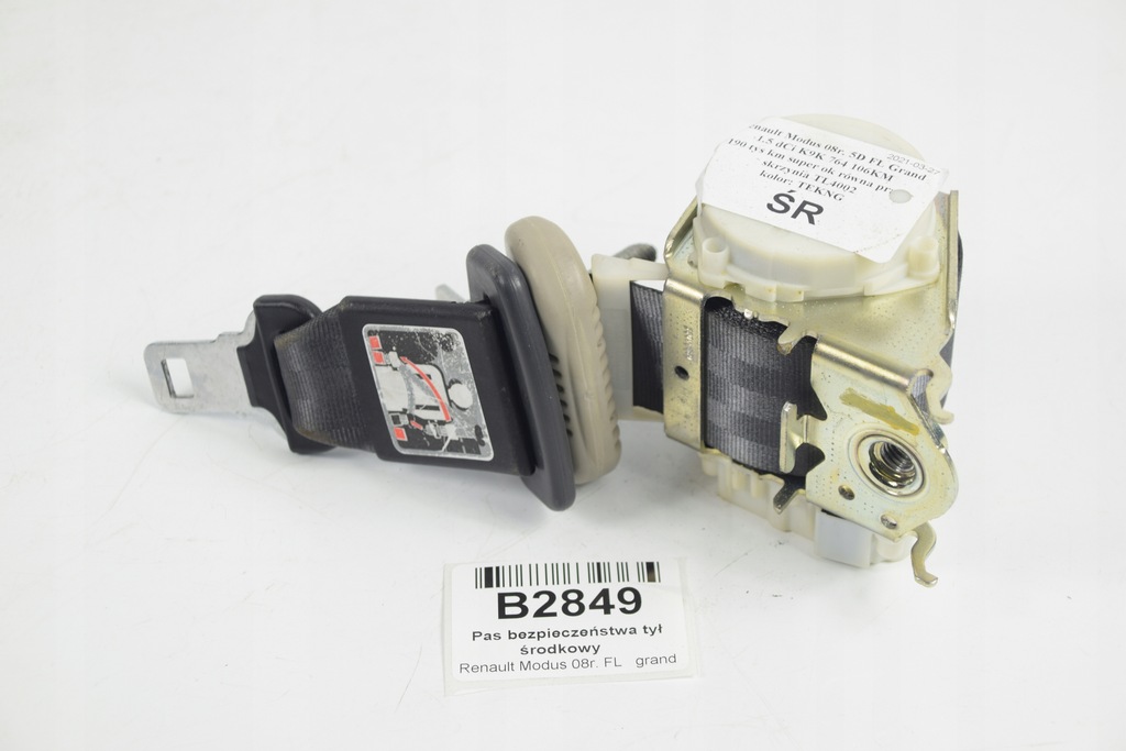 фото №1, Pas безопасности задняя средний modus grand