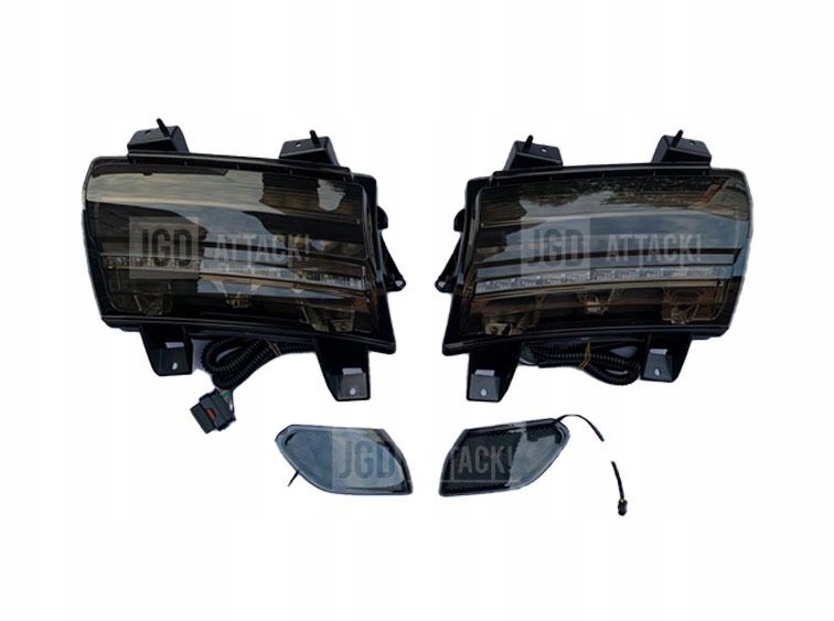 фото №6, Поворотники świtało led drl перед габарит jeep wrangler jl