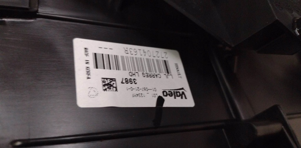 фото №5, Отопитель вентилятор renault arkana 272704163r