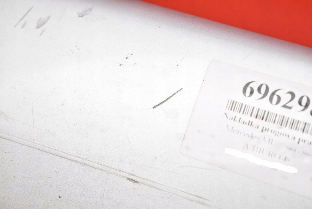 фото №12, Накладка порог правая 744 mercedes ml w163 lift 01-05