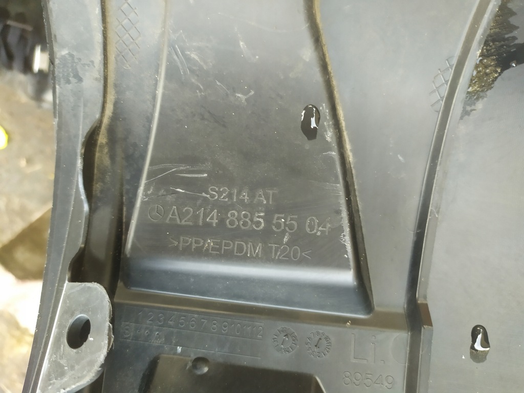 фото №8, Mercedes e-klasa w214 all-terrain бампер задняя задний + диффузор