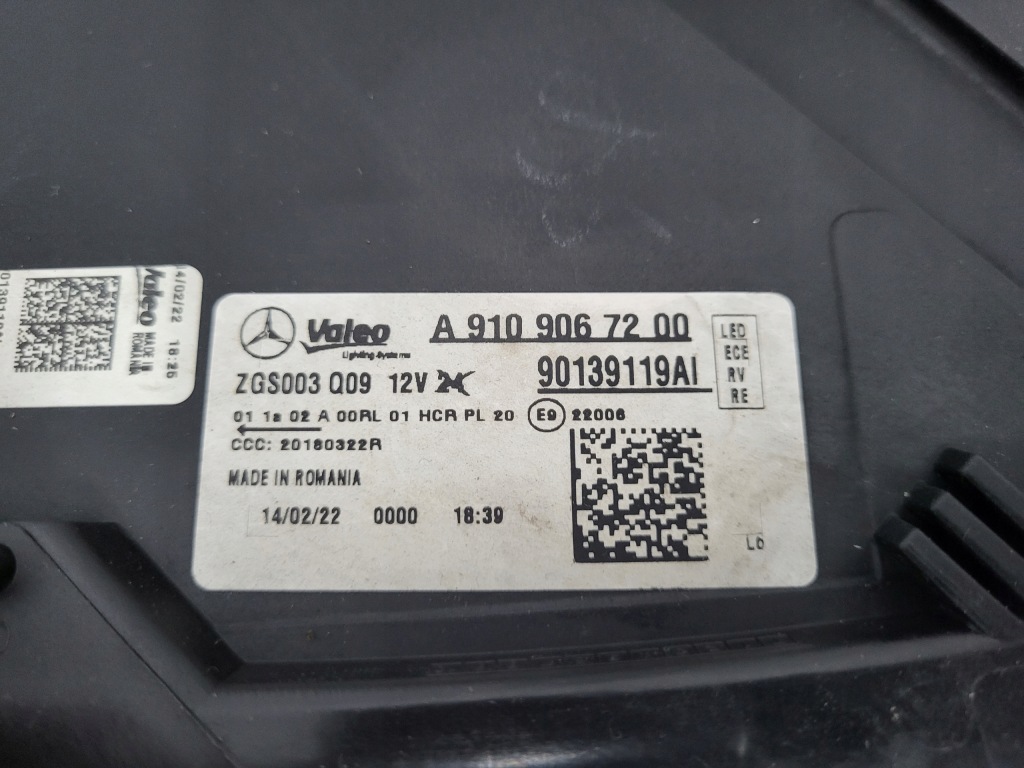 Фара перед ліва права mercedes sprinter w907 w910 full led Київ