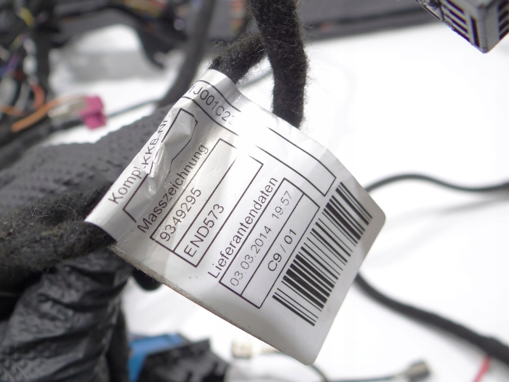 фото №14, Джгут електропроводка трубопровід лампа перед pdc задня салону bmw i3 i01