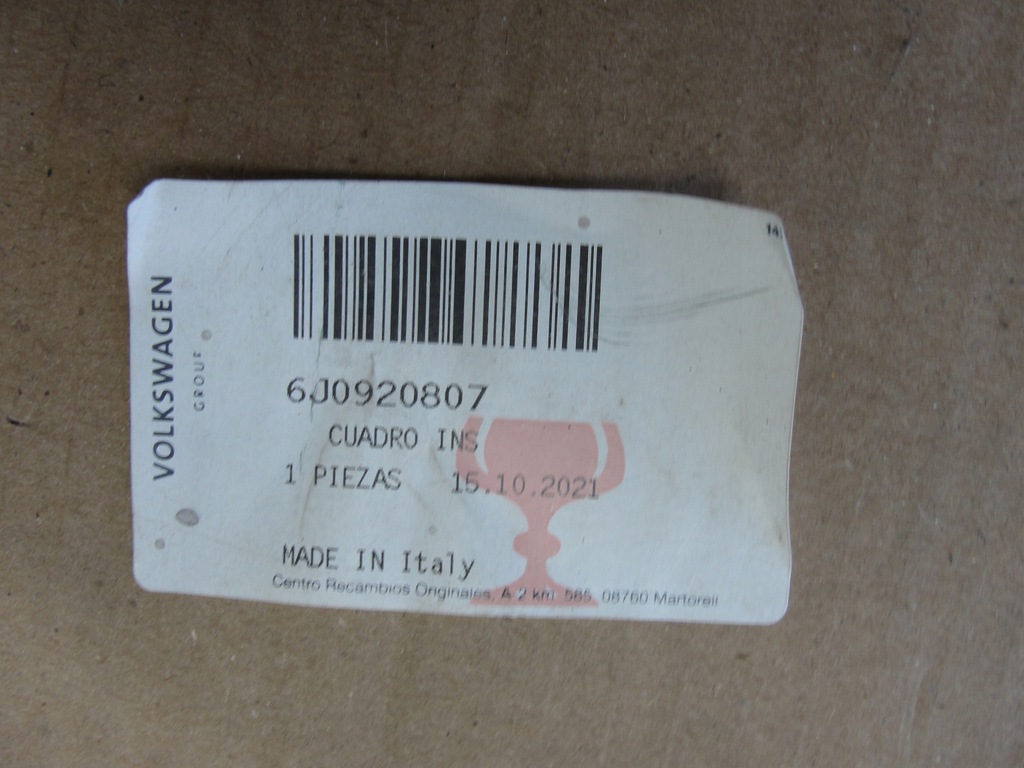 фото №7, Лічильник прилади seat ibiza iv бензин 6j0920807