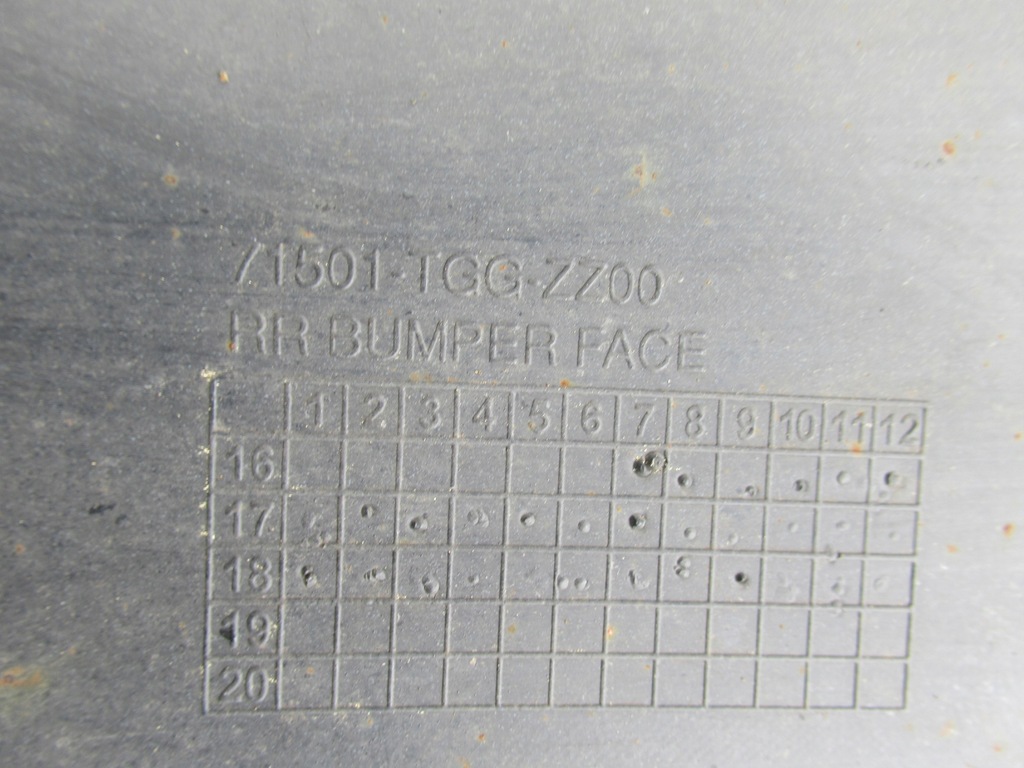 фото №13, Honda x 10 civic type-r type r бампер задняя - 16- 71507-tgg-zz00 71507tggzz