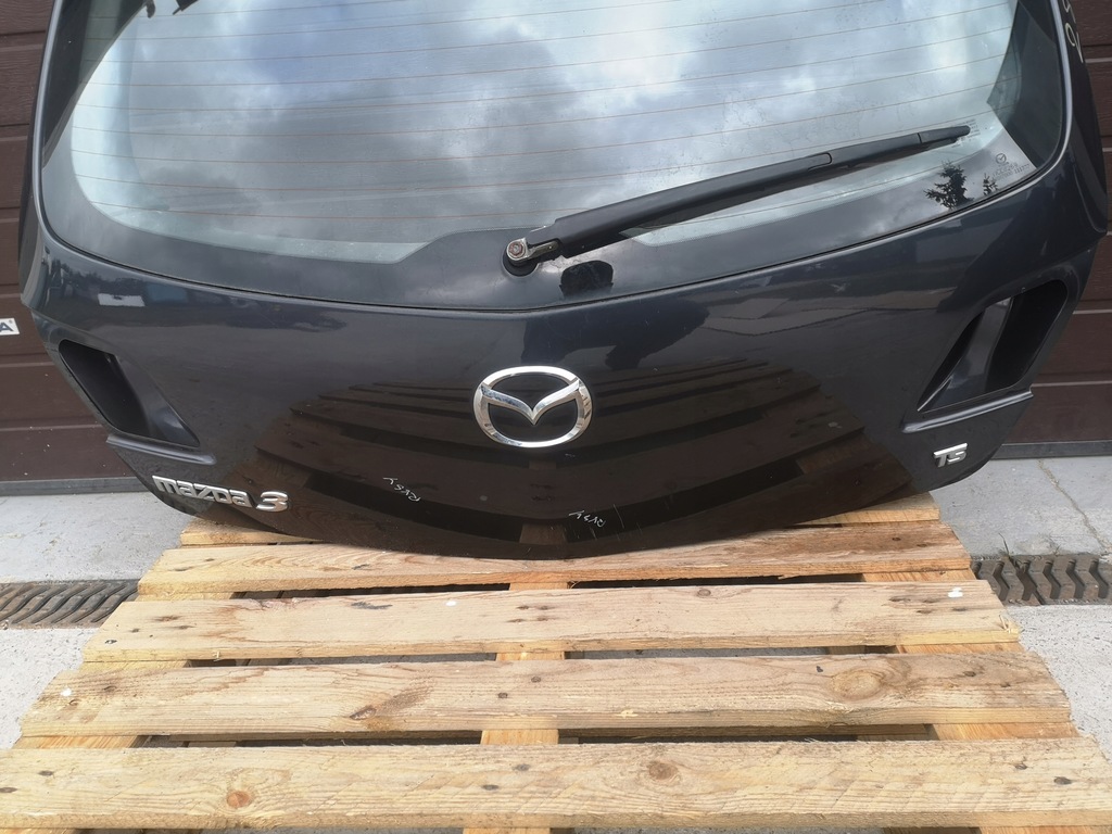 фото №6, Крышка багажника багажника mazda 3 bk lift 06-09 hb 5d 5 дверь