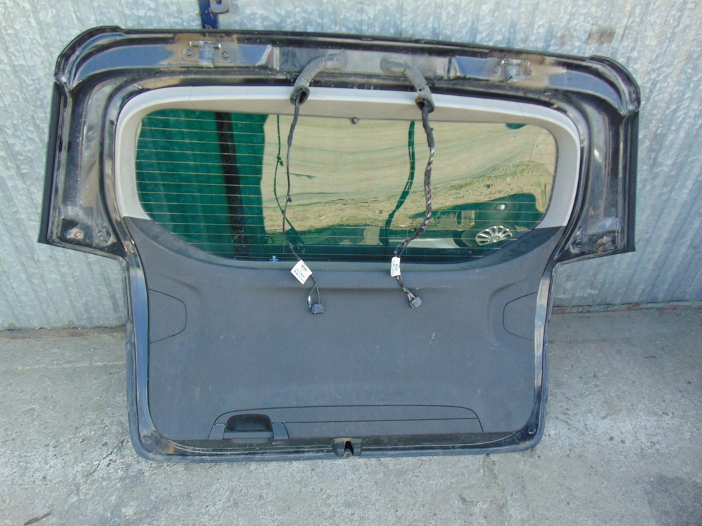 фото №15, Крышка багажника багажника opel zafira c z22c с накладка europa стекло