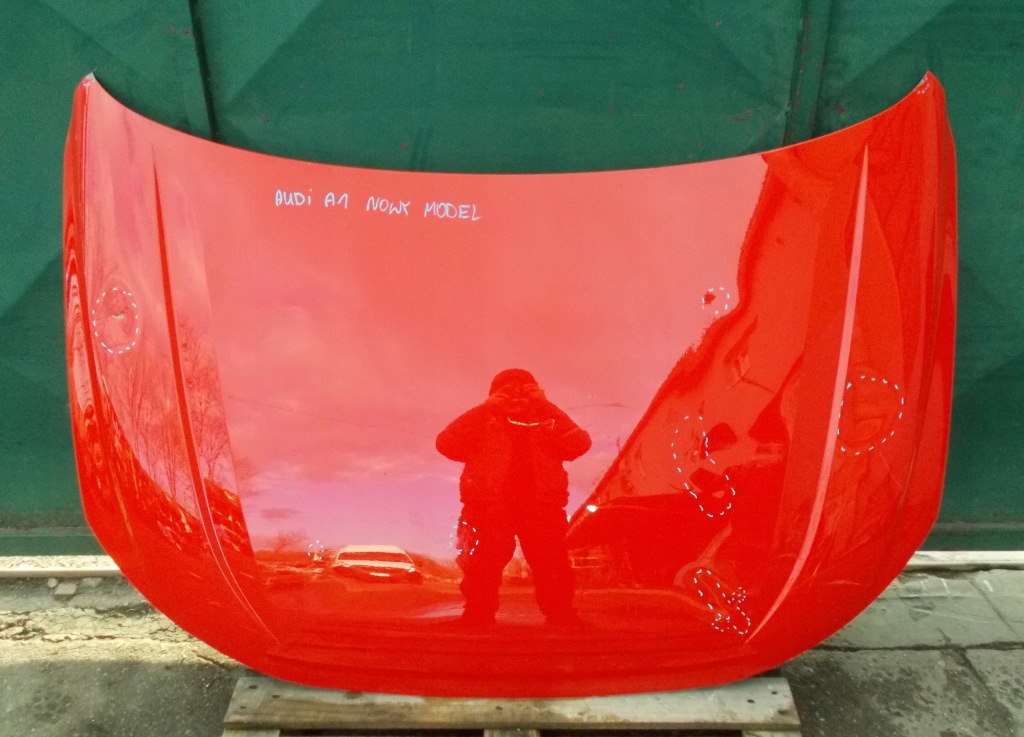 фото №1, Audi a1 ii 2019r капот крышка двигателя