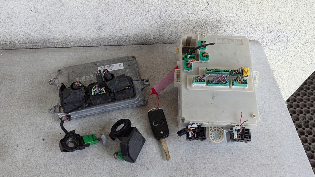 фото №1, Бортовий комп'ютер набір honda jazz iii 1.4