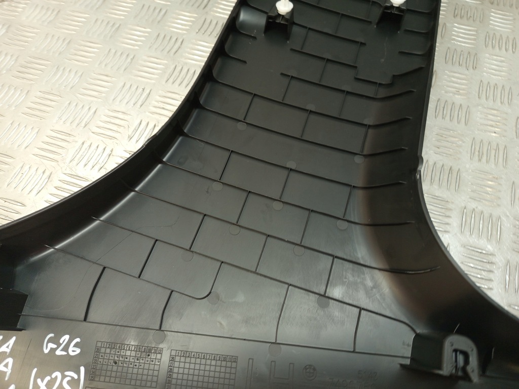 фото №12, Bmw 4 i4 g26 защита корпус обшивка стойка среднего левая lewgo 7490759