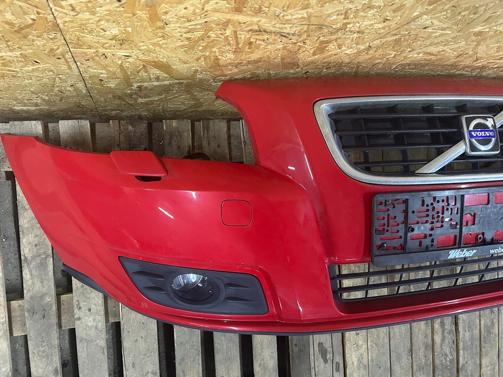 фото №6, Бампер перед передний v50 lift s40 омыватель 612-46