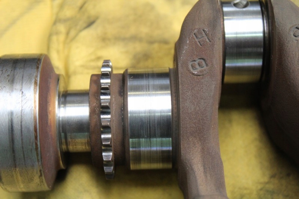 фото №15, Wał колінчастий поршні вкладиші mbgu30 peugeot 308 1 i t7 1.4 vti 95 km 07-11