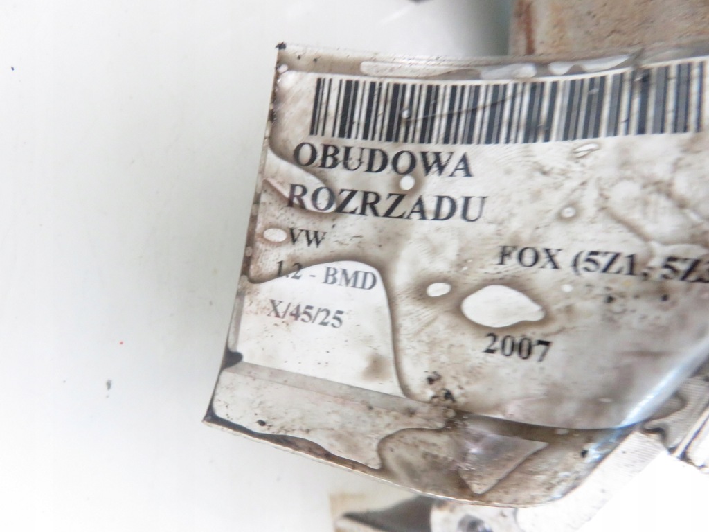 фото №7, Корпус распределительного вала vw fox 5z1, 5z3 1.2 - bmd 03d109211p 03d109211q bmd