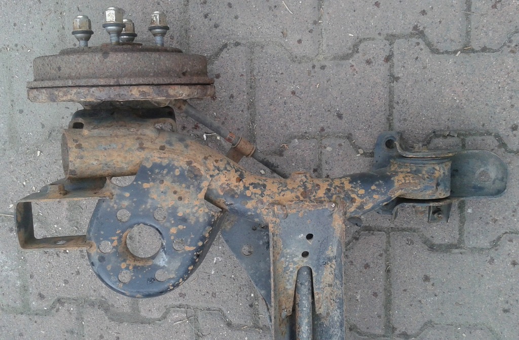 фото №8, Oś задня задня na гальмівні барабани hyundai getz 02-08