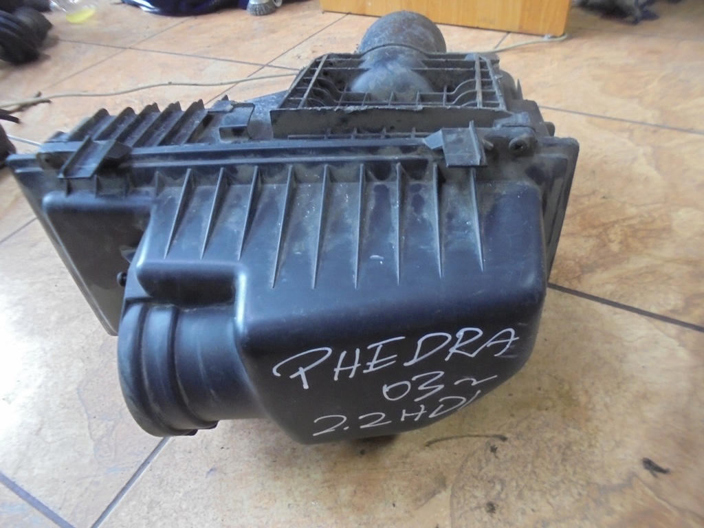 фото №1, Корпус фильтра lancia phedra 2.2hdi 03r.
