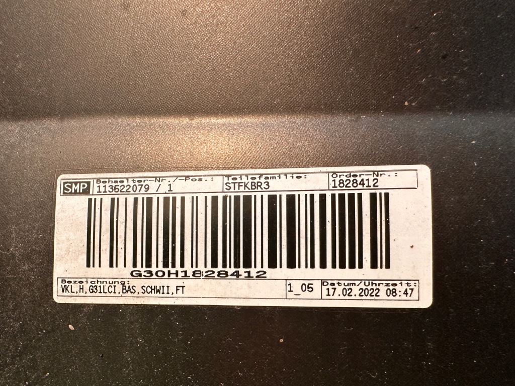 Bmw 5 g31 kombi lift lci бампер задний  задний Доставка