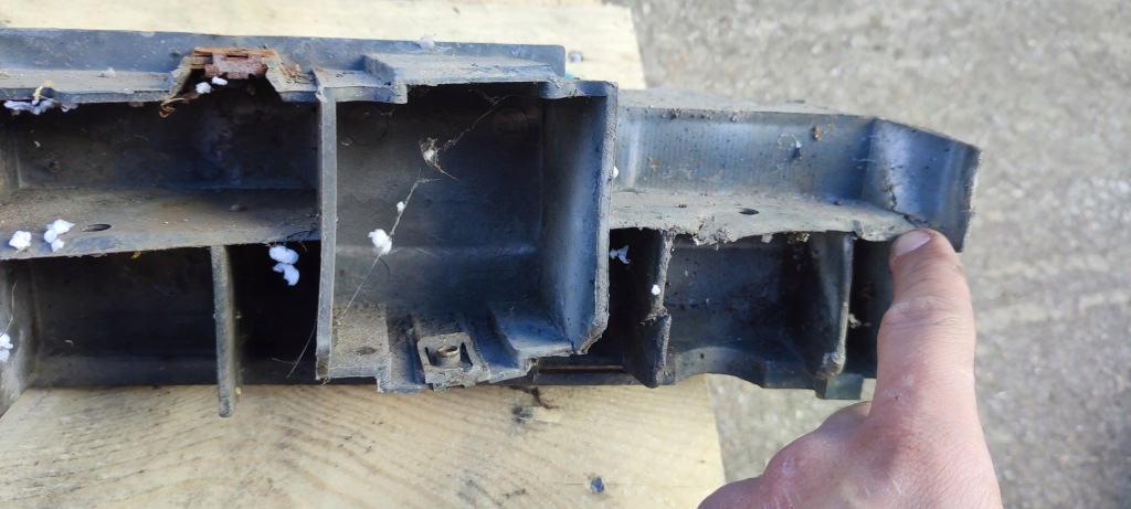 фото №4, Балка підсилювач бампера задня renault kangoo i 7700304879