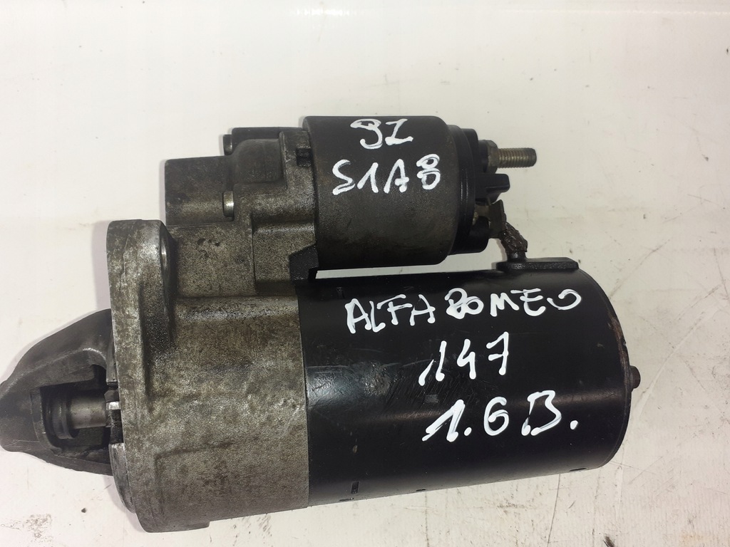 фото №1, Alfa romeo 147 1,6 16v стартер 9z