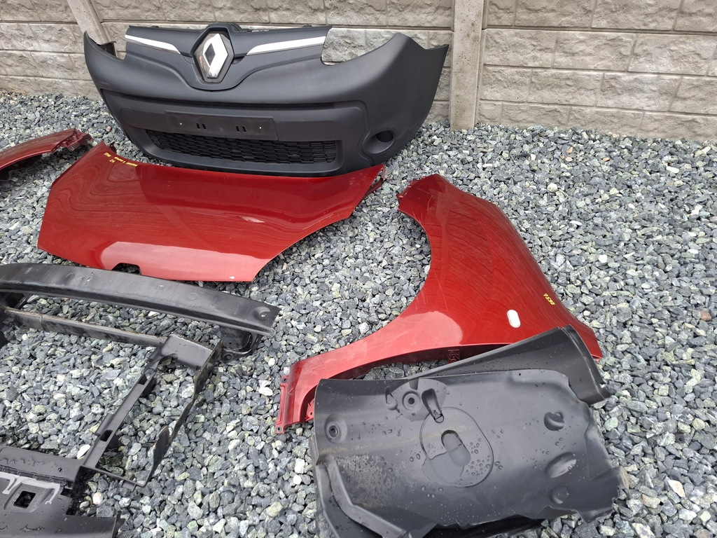 фото №6, Kompletny перед бампер капот renault kangoo ii lift z.e. 2014-2021#7592