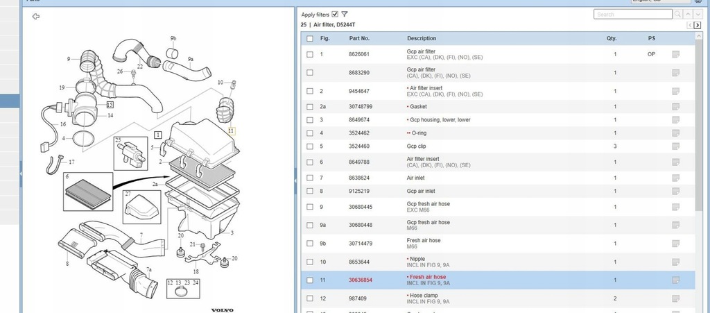 фото №5, Volvo s60 2001 дроти повітря