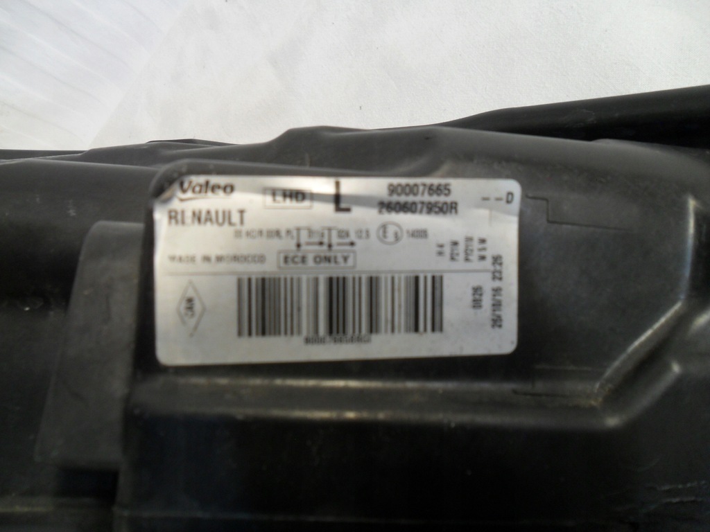 фото №11, 260607950r лампа левый перед eu dacia dokker lodgy 2012-