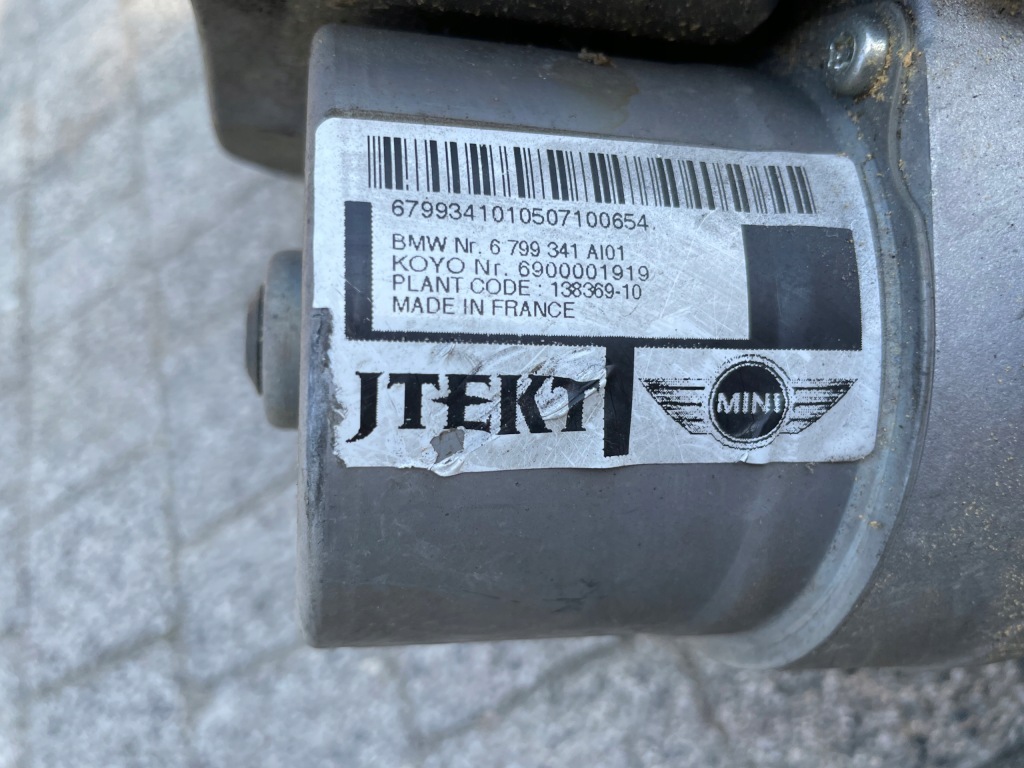 фото №4, Трансмісія рейка рульова mini cooper r56 6799341 eu