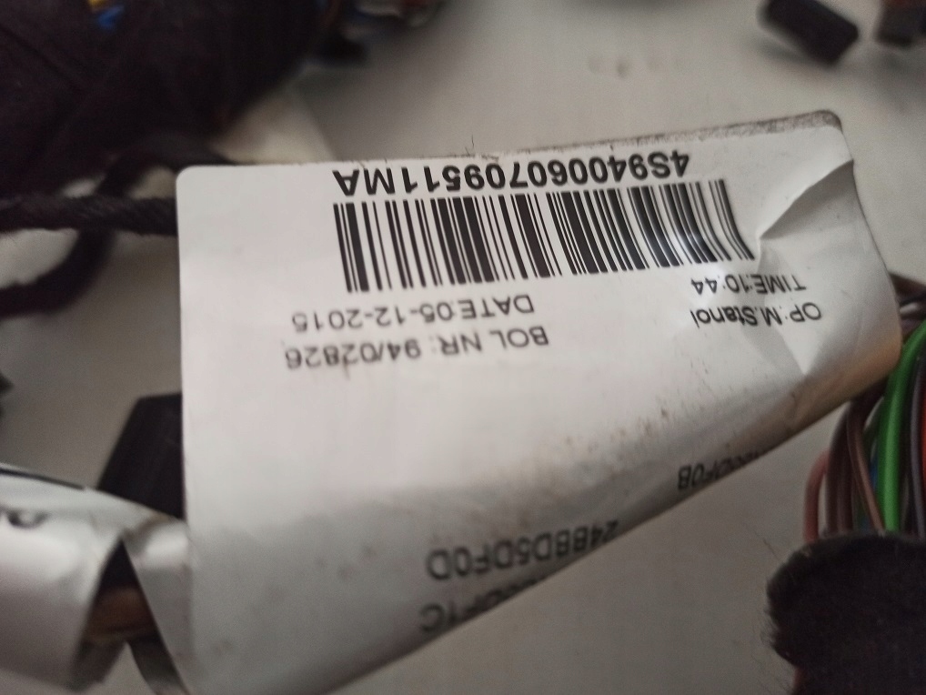 фото №7, Infiniti q30 электропроводка салона кабины 2.2 cdi 15r 24bmb5df0b