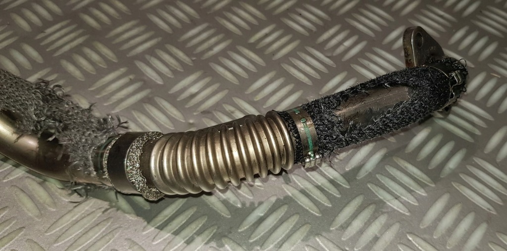 фото №5, Vw touareg 7l phaeton 5.0 tdi v10 труба шланг трубка выхлопных газов egr 07z131520h