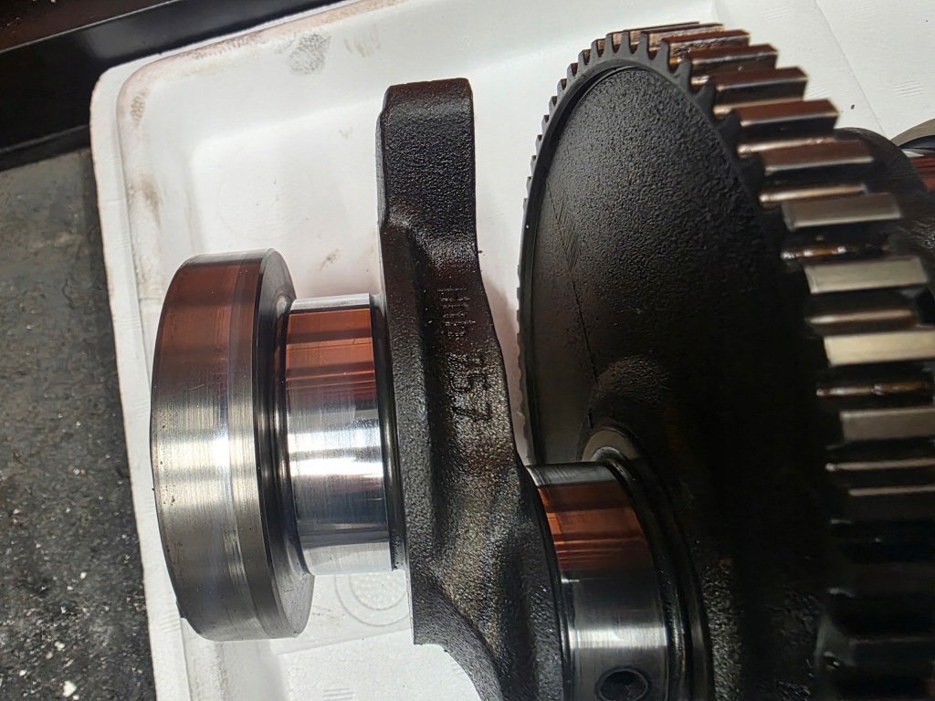 Wał колінчастий n43b16a bmw 1.6 Зі Шроту