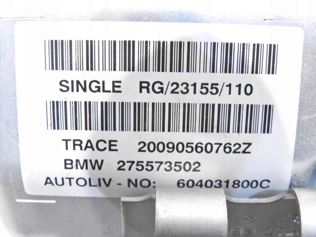 Подушка подушка безопасности пассажира mini one 2 r56 275573502 604031800c с Разборки