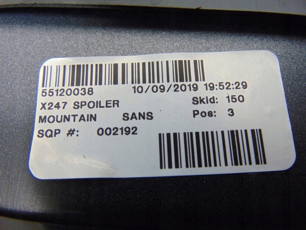 фото №10, Спойлер крышки спойлер багажника mercedes w247