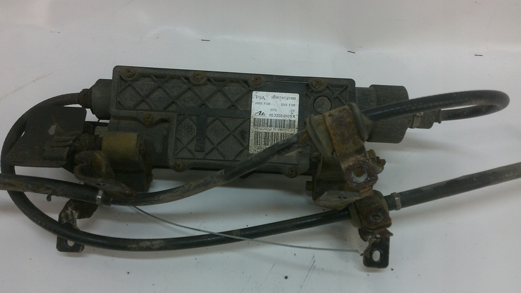 фото №6, Гальмо ручний електричний механізм троси citroen c5 iii x7 9687473180