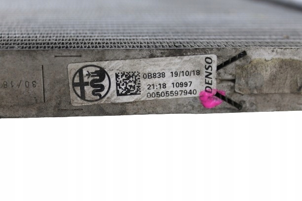 фото №11, Alfa romeo stelvio 2.0t радиатор wody 50533794