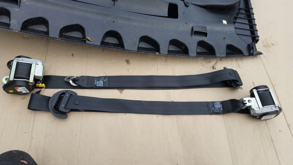 фото №12, Консоль приборная панель vw up skoda citigo seat mii 1s0857509 ремни poszuszki air bag