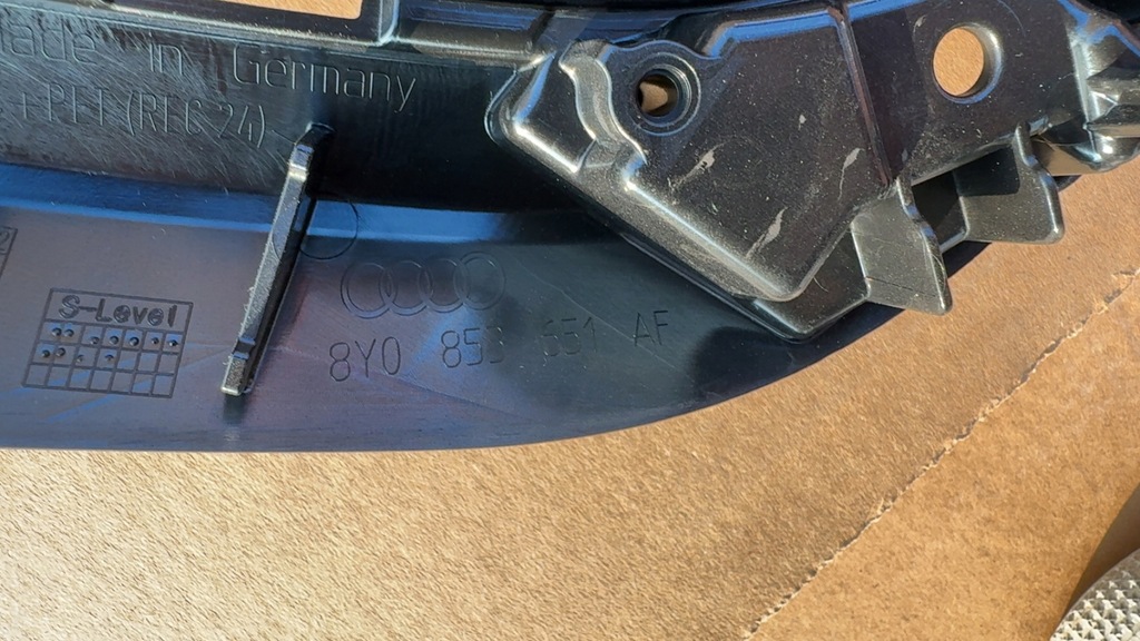 фото №9, Решітка радіатора audi a3 8y0 e-tron lift czarna