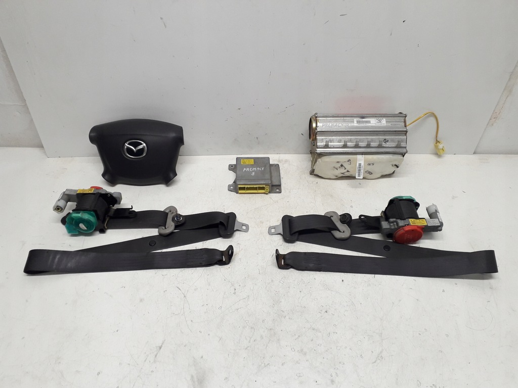 фото №1, Mazda premacy 1 i 01-06 подушки безпеки датчик подушка безпеки ремені