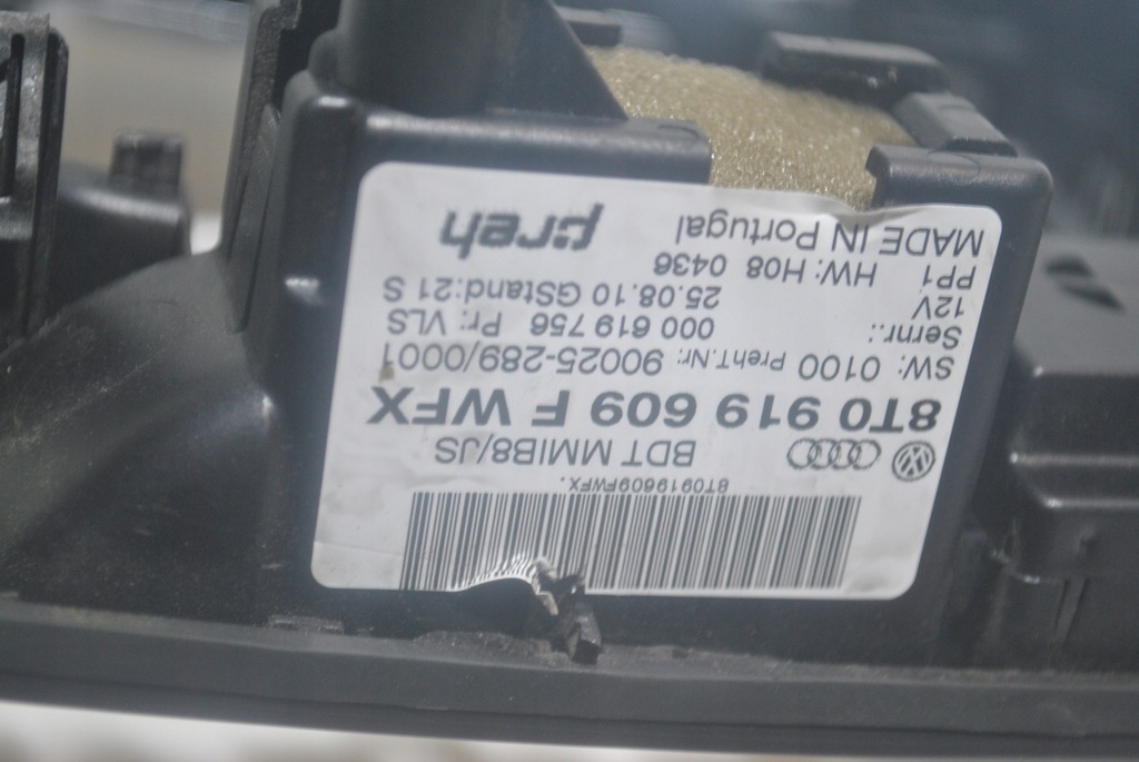 фото №9, Панель керування audi a5 8t 8t0919609f