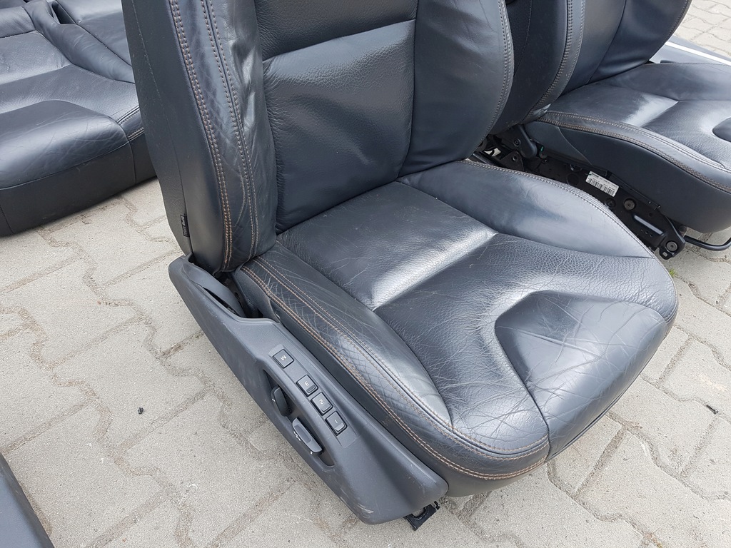 фото №7, Volvo xc60 i 08-13r сиденья кожаный заднее сиденье