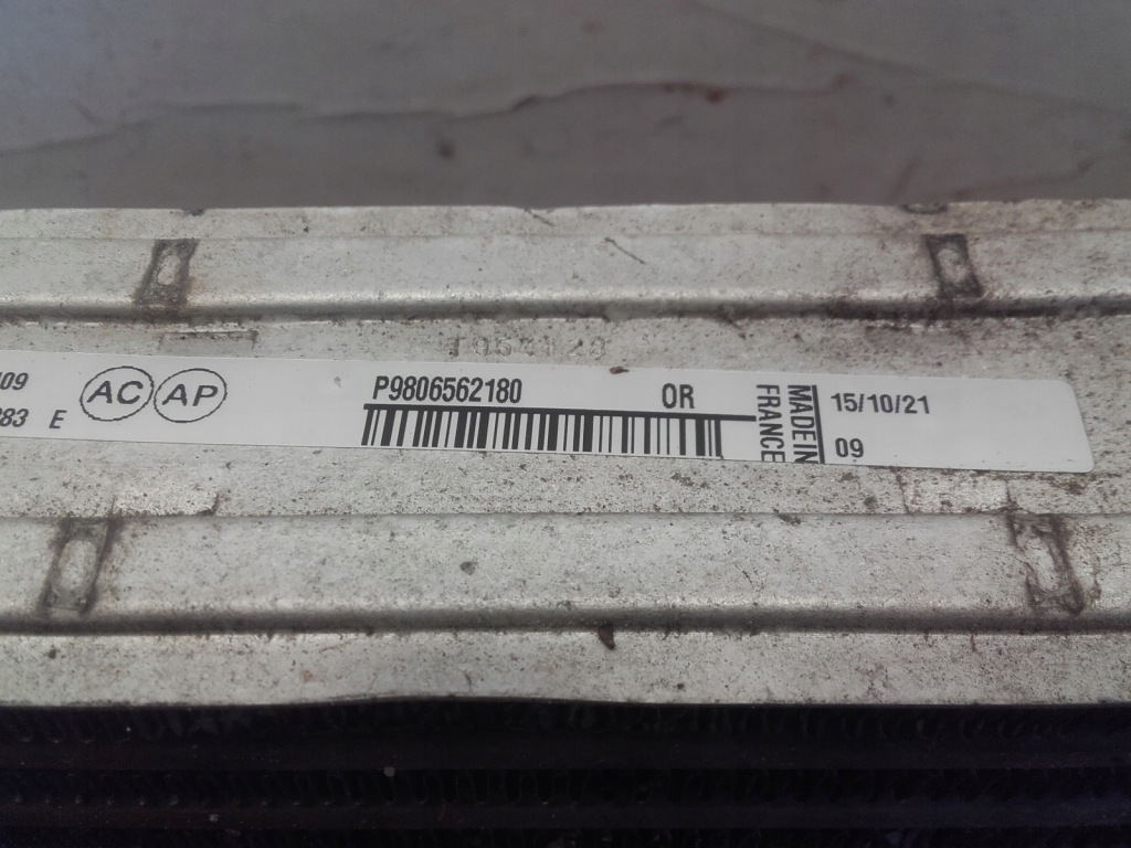 Jumpy expert proace 3 vivaro c радиатор интеркулер p9806562180 с Разборки