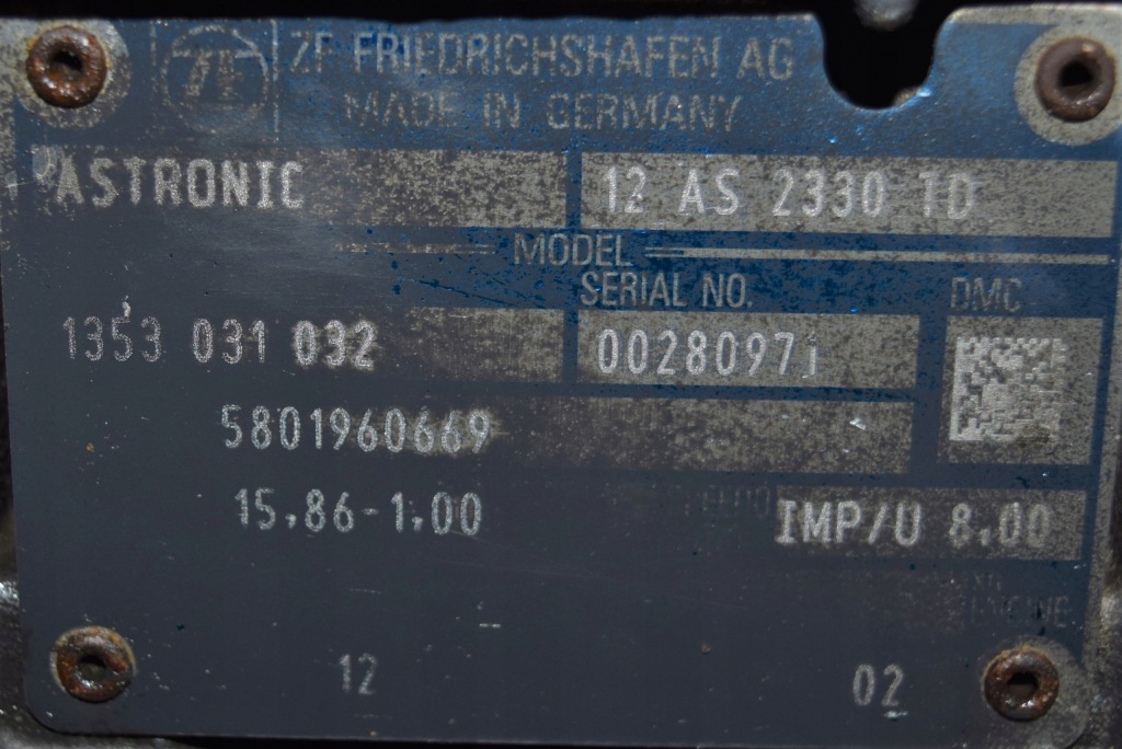 фото №5, Коробка передач передач 12as2330td iveco stralis euro5