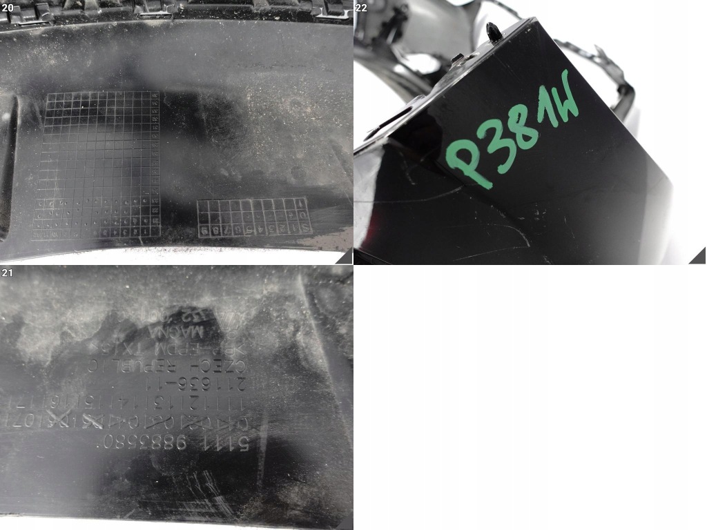 фото №12, Bmw x1 u11 basis / звичайний 22- бампер бампер перед 6xpdc