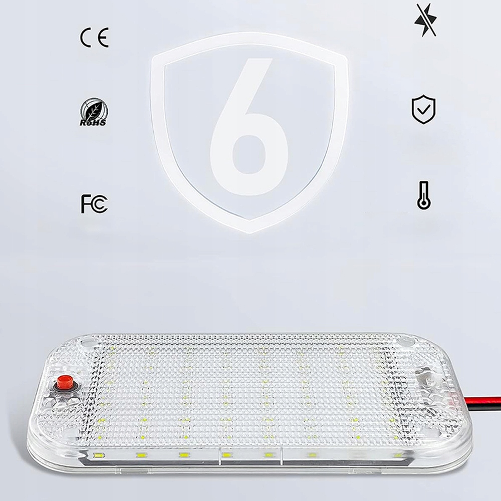 фото №11, 2x універсальні освітлення салону кабіни лампа led dc 12-85v