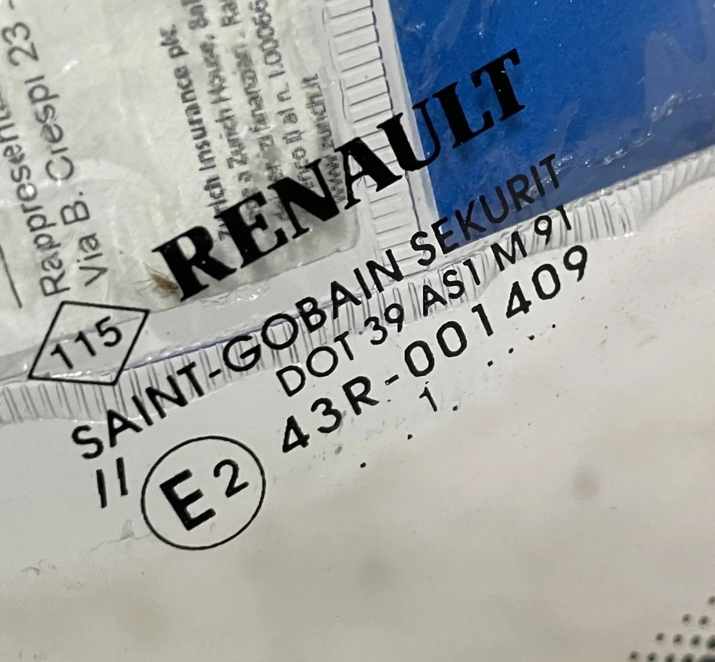 фото №4, Скло лобове перед передня renault clio 3 iii датчик